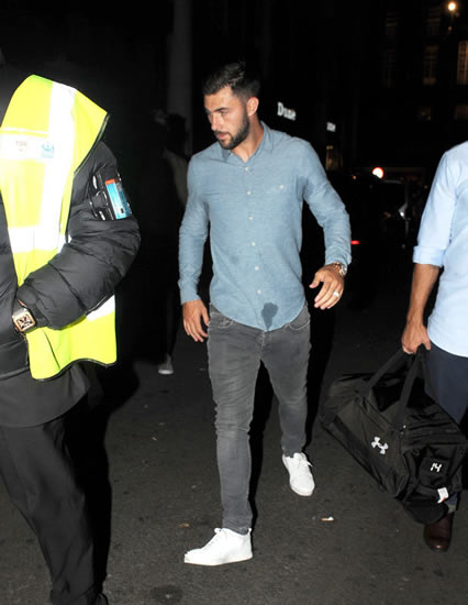 Bleary-eyed Southampton stars hit the town after West Ham win