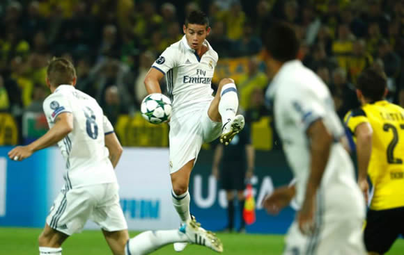 James Rodriguez: A Real Madrid win would have been the fair result
