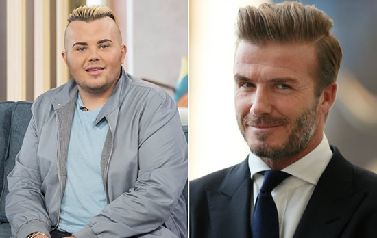Young Englishman spends 23,000 euros to look like Beckham