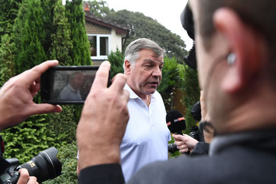 Sam Allardyce: I’m off for a holiday… and entrapment has won