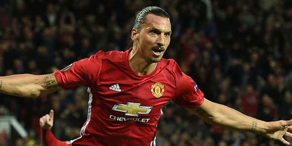 Manchester United 1-0 Zorya: Zlatan on target as Red Devils scrape win