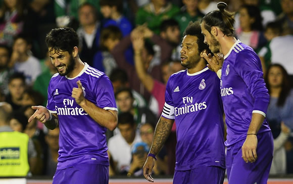 Real Betis 1 - 6 Real Madrid: Six-shooters Real Madrid give Zinedine Zidane breathing space with win at Betis