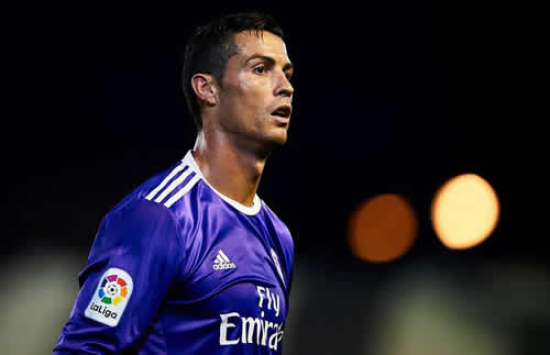 Cristiano Ronaldo mocks Real Betis' goalkeeper during 6-1 victory