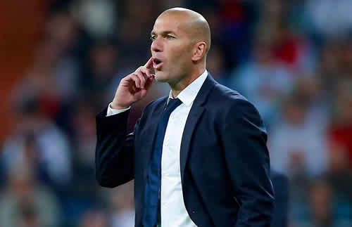 Zinedine Zidane warns Real Madrid's attacking trio