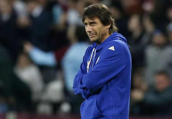 Chelsea were 'unlucky' with missed chances, insists Conte