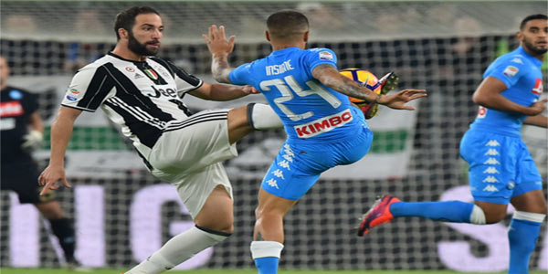 Juventus 2-1 Napoli: Higuain strikes to down former club