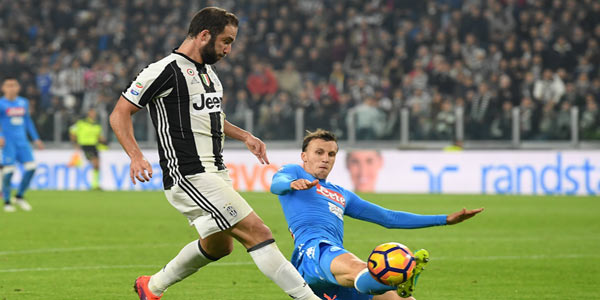 Juventus 2-1 Napoli: Higuain strikes to down former club