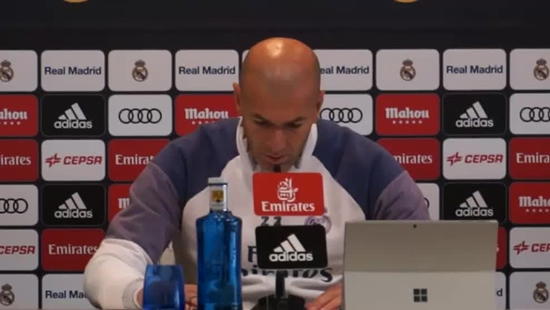 Zidane: Real Madrid are extremely saddened by the Chapecoense tragedy