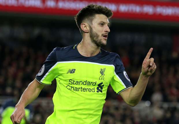Middlesbrough 0-3 Liverpool: Lallana at the double as Reds move second