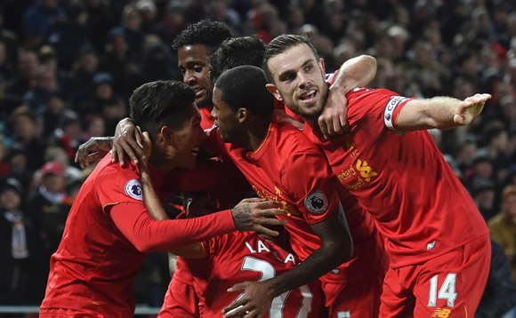 Liverpool 4 - 1 Stoke City: Liverpool make statement ahead of Manchester City clash by outclassing Stoke