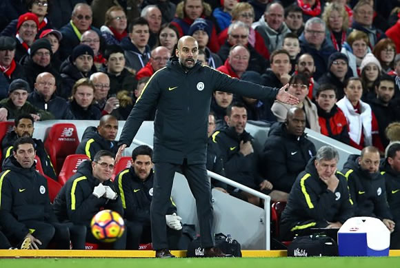 Pep Guardiola urges patience while Man City fall 10 points behind Chelsea
