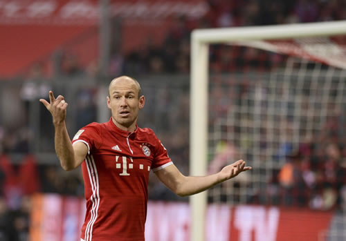 Arjen Robben admits joining Bayern Munich was a “step back” for him