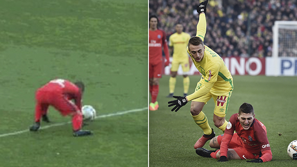 You Are The Ref: Why was Marco Verratti booked for crafty back pass?