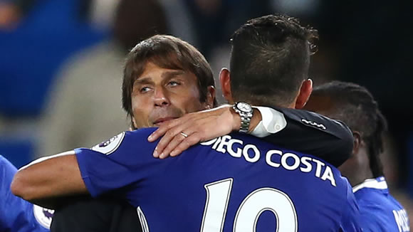 Antonio Conte says Chelsea's spirit is strong despite Diego Costa speculation