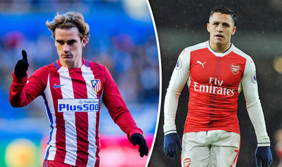 Antoine Griezmann to Man United: Atletico open talks with Arsenal star to replace striker