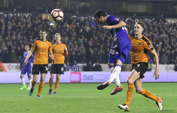 Wolves 0 - 2 Chelsea FC: Two second half goals give Chelsea FA Cup fifth round win at Wolves