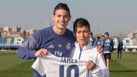 Child hailed as Chapecoense crash hero visits Real Madrid