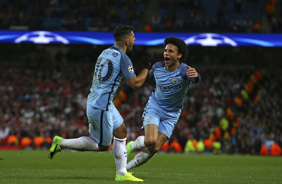 Manchester City 5 - 3 Monaco: City take two-goal lead from first-leg thriller