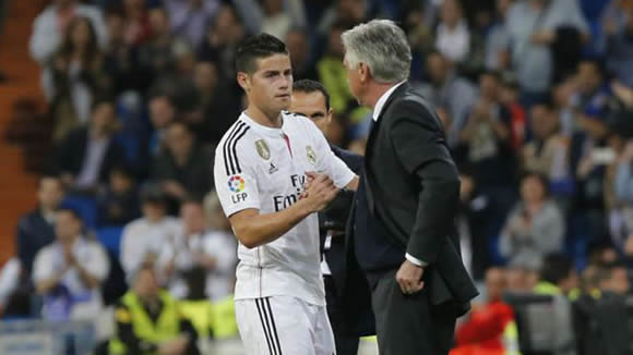 Ancelotti wants James Rodriguez
