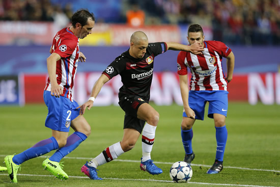 Atletico de Madrid 0 - 0 Bayer Leverkusen: Atletico Madrid through to Champions League last eight for fourth year in a row