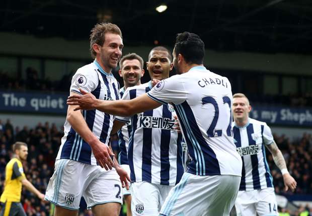 West Brom 3 Arsenal 1: Dawson wings in with double to increase Wenger woe