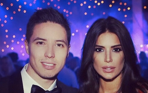 Samir Nasri had one reason to be happy during the Leicester game