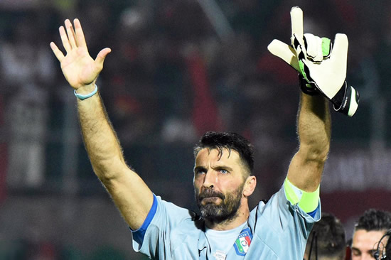 Italy 2 - 0 Albania: GIanluigi Buffon marks 1,000th professional appearance with Italy victory