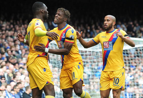 Chelsea FC 1 - 2 Crystal Palace: Crystal Palace stun Premier League leaders Chelsea with win at Stamford Bridge