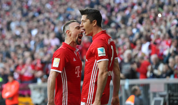 Bayern Munich 4 - 1 Borussia Dortmund: Bayern stroll to victory over rivals Dortmund