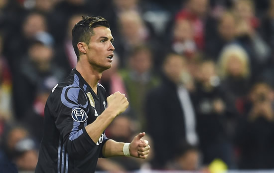 Bayern Munich 1 - 2 Real Madrid: Cristiano Ronaldo goals give Real Madrid edge over Bayern Munich