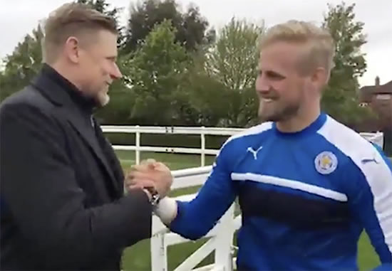 Jamie Vardy rips into Leicester City teammate after his DAD turns up to training