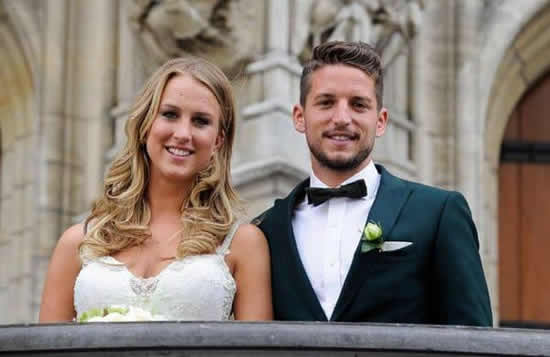 Dries Mertens’s marriage to Kat Kerkhofs may collapse if he stays at Napoli