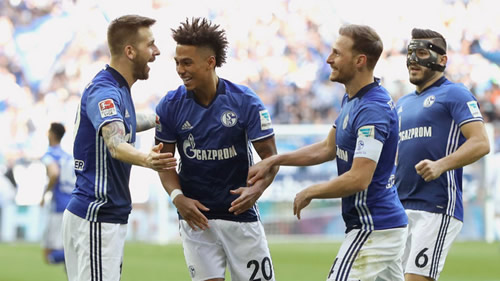 Bayer Leverkusen 1 - 4 Schalke 04: Guido Burgstaller guides Schalke to big win at Bayer Leverkusen
