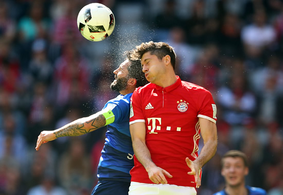 Bayern Munich 1 - 0 Darmstadt: Champions Bayern Munich secure victory to end Darmstadt's Bundesliga stay
