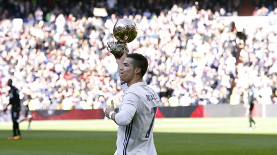 Cristiano Ronaldo is the big favourite to win the Ballon d'Or