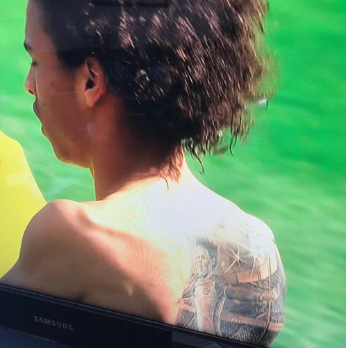 Is Leroy Sane’s tattoo the weirdest ever seen in football?
