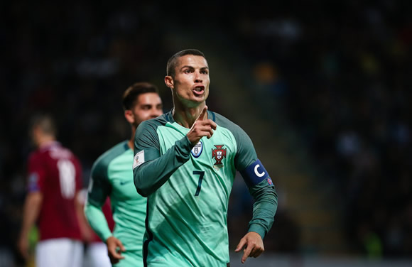 Latvia 0 - 3 Portugal: Ronaldo stars as Santos' side cruise to victory
