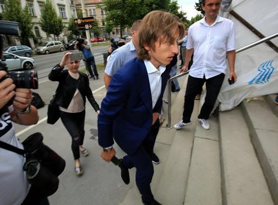 Luka Modric under investigation for perjury and could face a spell in PRISON