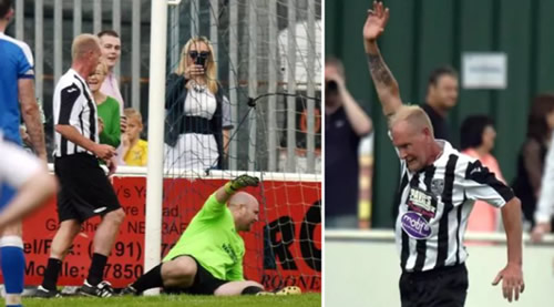 Paul Gascoigne Makes Emotional Return To The Football Pitch And Scores