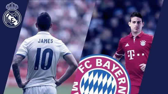 James Rodriguez joins Bayern Munich