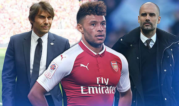 Chelsea and Manchester City to battle it out for Arsenal star Alex Oxlade-Chamberlain