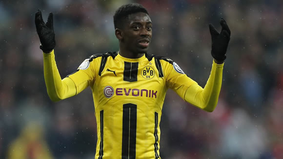 Borussia Dortmund tell Barcelona to stump up £135m for Ousmane Dembele