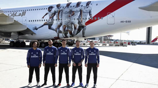 Emirates will pay €70m per season to sponsor Real Madrid's shirt to 2022