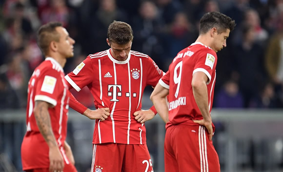 Bayern Munich 2 - 2 Wolfsburg: Manuel Neuer's absence felt as Bayern Munich draw with Wolfsburg