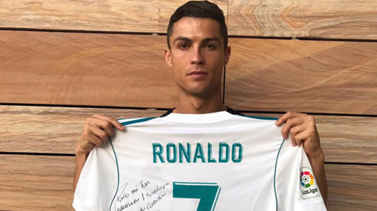 Cristiano Ronaldo shows support for Mexico earthquake victims
