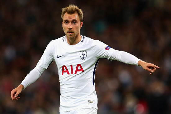 Tottenham face Champions League dilemma as Christian Eriksen joins absentee list