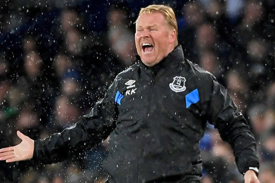 Ronald Koeman: Everton form is worrying - but I am the man to turn it around