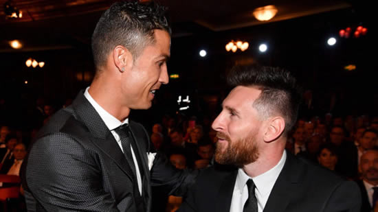 Ronaldo defeats Messi by wider margin of: 43-19
