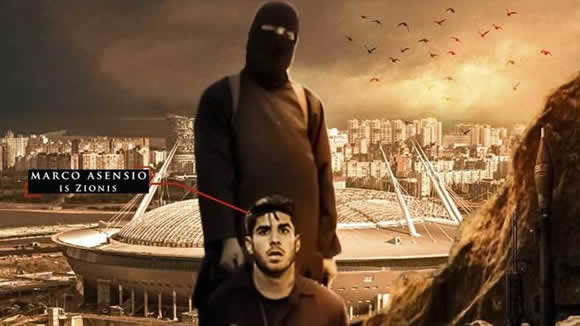 Asensio is also threatened by ISIS