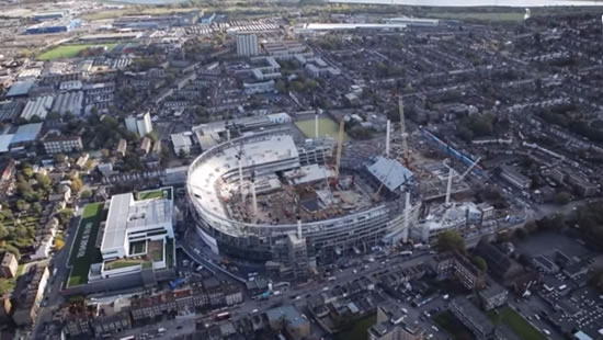 Tottenham's New Stadium Is Starting To Look Pretty Impressive